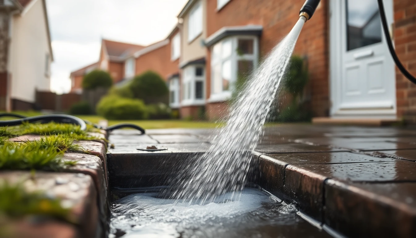 Drain Jetting in Dawlish, Devon