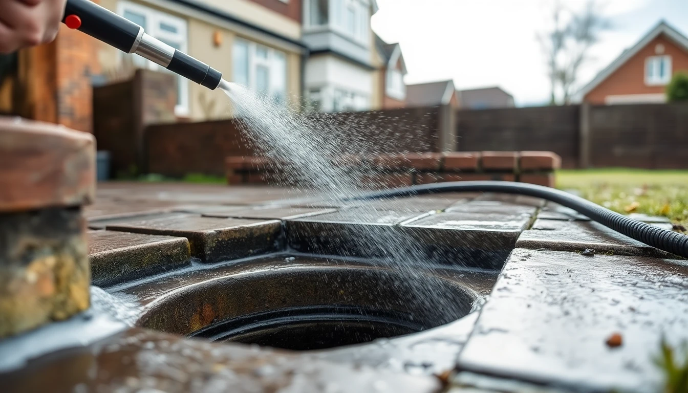 Drain Jetting in Honiton, Devon