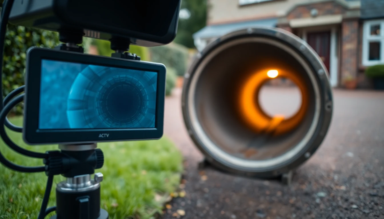 CCTV Drain Surveys in Newton Abbot, Devon