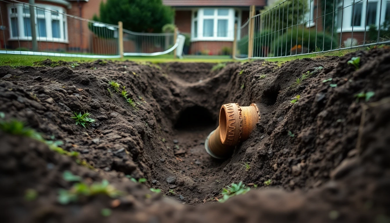 Drain Repairs in Sidmouth, Devon
