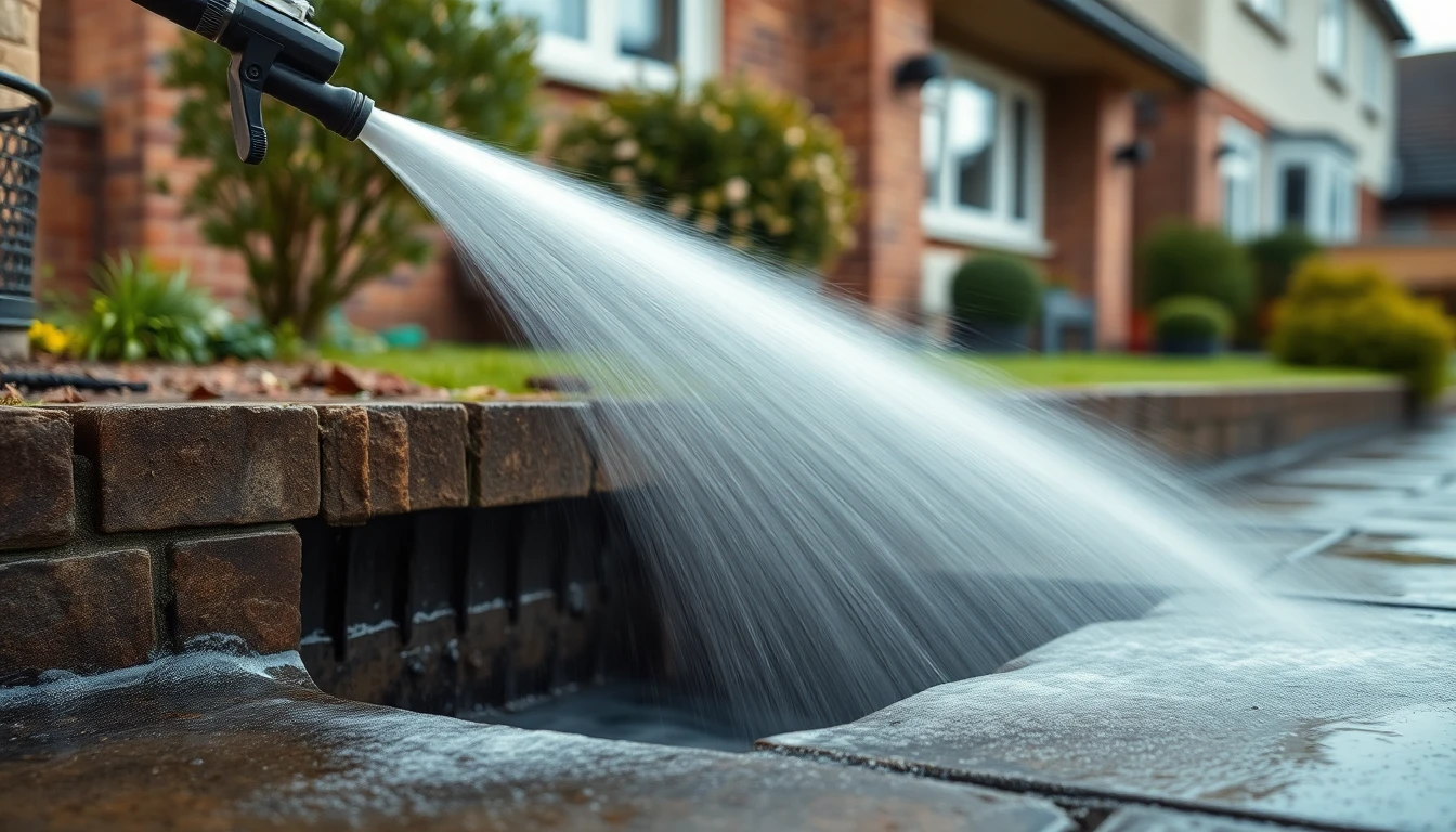 Drain Jetting in Tiverton, Devon
