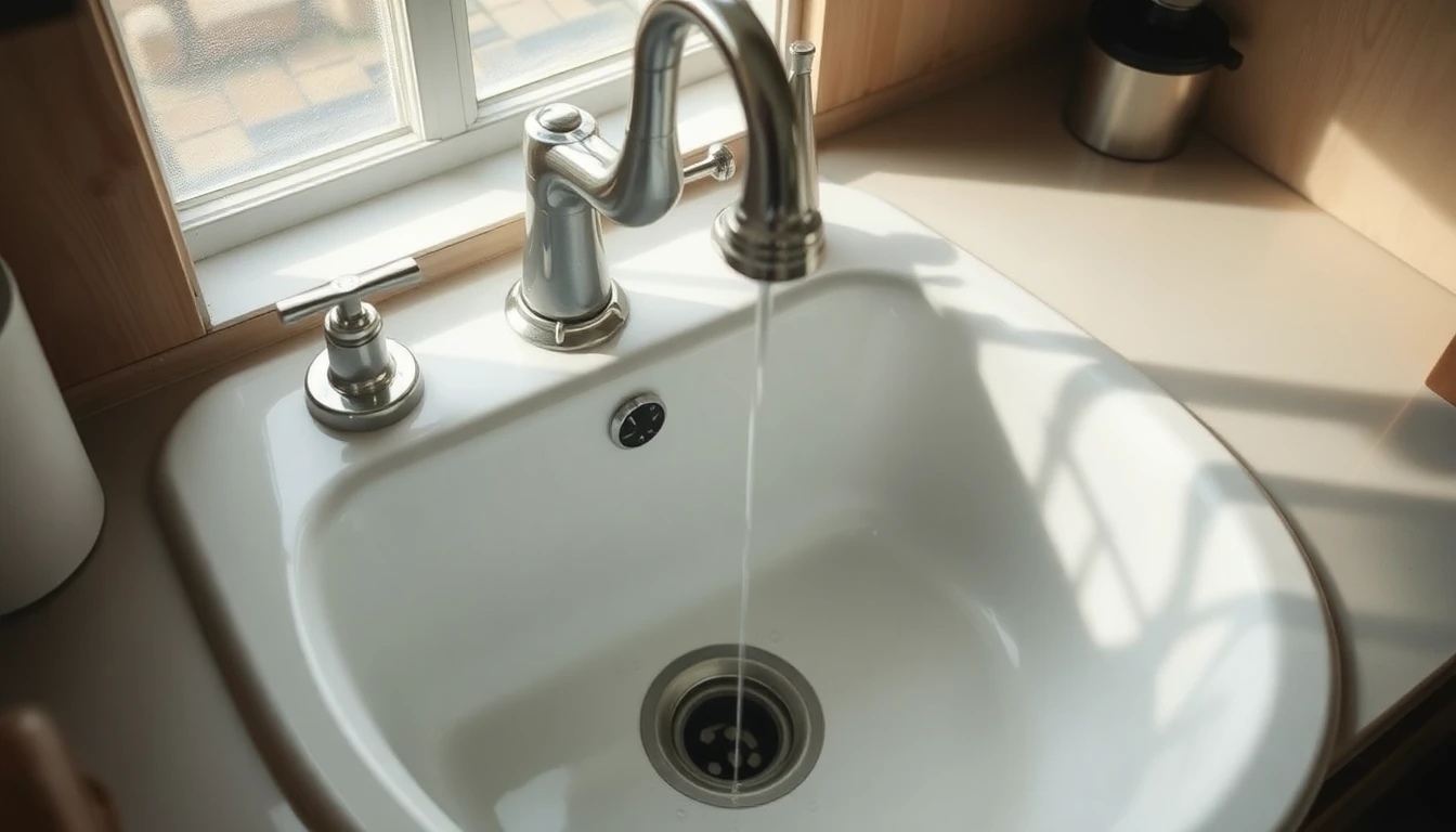 Blocked Sink in Exeter, Devon