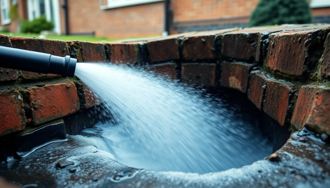 Drain Jetting in Exeter, Devon